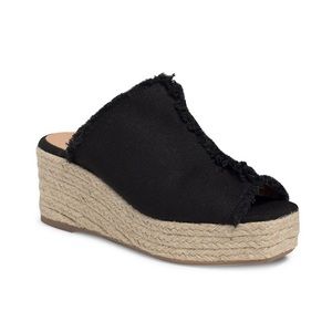 Castaner Querai Canvas Espadrille Platform Mules